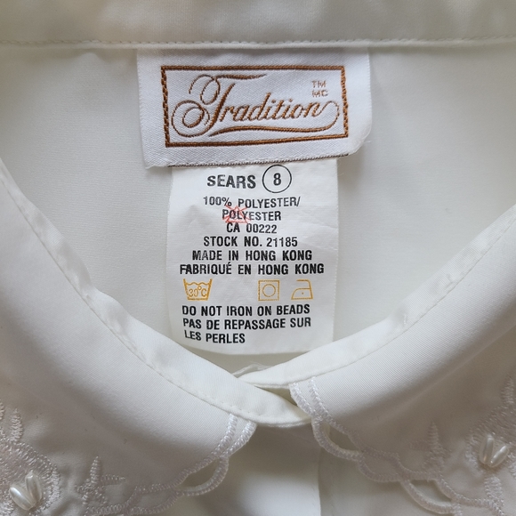 Vintage embroidered flowy shirt - Picture 5 of 6